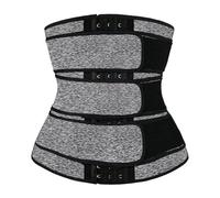 ZGCrumphant Faja Abdominal Cinturón de Vaina posparto for Mujer, recortador Cintura, Cinturones triples, Entrenador, Ropa Moldeadora, Control Barriga, Adelgazante, Quema Grasa(Tripple Belts Gray,3XL)