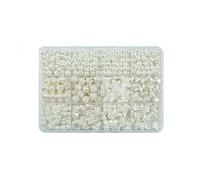 ZGCrumphant Kit de Cuentas espaciadoras Doradas for Hacer Pulseras, Surtido de Cuentas de Perlas acrílicas con Alfabeto for Hacer Joyas.(Color 5)