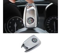 ZGCYK Coche Controles Remotos Carcasa Llave para Alfa Romeo Giulia Stelvio Funda Llave Arcasa Llave Protectora Gift Accesorios,Silverstyle-A