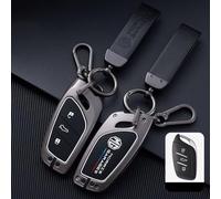 ZGCYK Coche Controles Remotos Carcasa Llave para MG ZS MG5 MG5 Scorpio MG6pro MG Mulan MG Navigator MG HS Funda Llave Arcasa Llave Protectora Gift Accesorios,Blackstyle-A