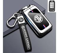 ZGCYK Coche Controles Remotos Carcasa Llave para MG ZS MG5 MG5 Scorpio MG6pro MG Mulan MG Navigator MG HS Funda Llave Arcasa Llave Protectora Gift Accesorios,Silverstyle-A