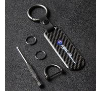 ZGCYK Coche Llaveros para Alfa Romeo 147GTA Tonale Giulia Mito 156 159 Giulia Key Chain KeyRings Key Covers Key Card Holder Gifts Accesorios,Blackstyle-A