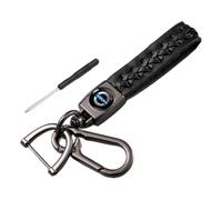 ZGCYK Coche Llaveros para Volvo XC40 XC60 XC70 XC90 S40 C30 C70 S80 S90 V40 V60 V90 Key Chain KeyRings Key Covers Key Card Holder Gifts Accesorios,Blackstyle-A