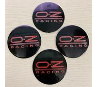 ZGCYK Coche Tapas Centrales para OZ 55MM Tapas Centrales Llantas Adhesivos Wheel Center Caps Accesorios,Blackstyle