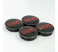 ZGCYK Coche Tapas Centrales para OZ 56MM Tapas Centrales Llantas Wheel Center Caps Accesorios,Blackred