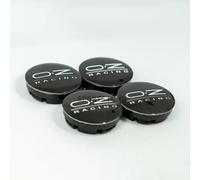 ZGCYK Coche Tapas Centrales para OZ 56MM Tapas Centrales Llantas Wheel Center Caps Accesorios,Blackwhite