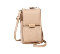 ZGDEIWGF 1 bolso cruzado largo, bolso cruzado tipo billetera con correa ajustable para el hombro, bolso multicompartimento, mini bolso bandolera para teléfono, bolso cuadrado pequeño con cerradura