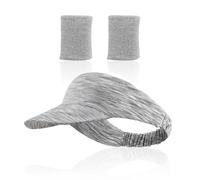 ZGDEIWGF 1 Gorra para El Sol para Mujer, 1 Muñequera para Mujer, Gorra para Correr para Mujer, Gorra para Tenis para Mujer, Gorra Deportiva para Mujer