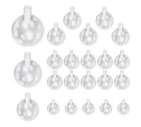 ZGDEIWGF 20 sonidos de aplastamiento, juguetes para perros, sonidos de airbag, accesorios de juguete de plástico, juguetes chirriantes para perros