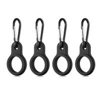 ZGDEIWGF 4 clips para botella de agua, mosquetón para botella de agua, equipo de montañismo, cierre para botella de agua portátil, hebilla para colgar botella de agua