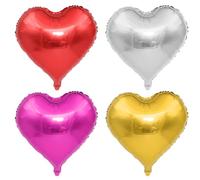 ZGDEIWGF 4 Globos De Amor, Globos Grandes En Forma De Corazón, Globos De Fiesta, Globos De Boda, Globos De Decoración del Lugar