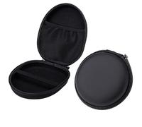 ZGDEIWGF Bolsa De Almacenamiento para Auriculares De 1 Pieza Y 1 Bolsa De Almacenamiento Redonda para Auriculares, Bolsa De Almacenamiento Portátil para Auriculares, Accesorios para Auriculares