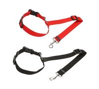 ZGDEIWGF Paquete De 2 Cinturones De Seguridad para Perros para Coche, Cinturones De Seguridad Ajustables para Perros, Suministros para Mascotas, Cinturones De Seguridad Fijos para Mascotas