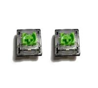 Zgehnao 2 interruptores RGB verdes de 3 pines verdes para interruptores mecánicos de teclado para juegos