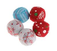 Zgehnao 5 bolas para golosinas interactivas para gatitos, juguete de menta para el cuidado y limpieza de gatitos T