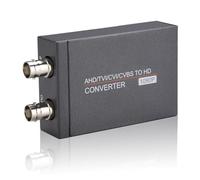 Zgehnao Adaptador avanzado de convertidor de vídeo compatible con BNC a HDMI con soporte para AHDs CVIs TVIs CVBS y resoluciones de hasta 8 MP