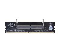 Zgehnao Adaptador DDR5 para Memoria de Portátil DDR5 Probador UDIMM a SO DDR5 Convertidor DDR5 de Portátil SODIMM a Escritorio UDIMM a SO DDR5