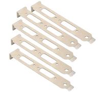 Zgehnao Adaptador de soporte alto de 5 piezas con puerto DVI para tarjetas de video gráficas de altura completa, adaptador de gestión de carcasa de computadora