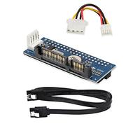 Zgehnao Adaptador de tarjeta IDE a convertidor de 3,5 para disco duro IDE de 40 pines a placa base de datos de 7 + 15 pines