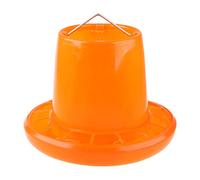 Zgehnao Alimentador automático para pollitos, dispensador de alimentos para aves de corral, bebedor seguro para pájaros para granja