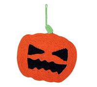 Zgehnao Almohadilla para suministros para gatos de interior, sisal, para rascador, tema de Halloween, horizontal para F