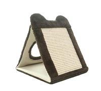 Zgehnao Almohadilla rascador triangular de sisal para gatos de interior, garras protectoras de muebles