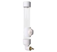 Zgehnao Botella de agua para animales pequeños, dispensador automático para pájaros, 220 ml, 250 ml, sin ensuciar la jaula