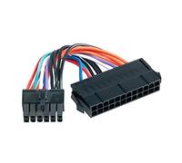 Zgehnao Cable adaptador de 24 pines hembra a macho de 12 pines para laptop, placa base de 12 pines, 10 cm