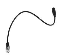 Zgehnao Cable adaptador ligero de 3,5 mm para auriculares RJ9 para teléfono de oficina, cable adaptador de auriculares de 3,5 mm a adaptador de teléfono RJ9