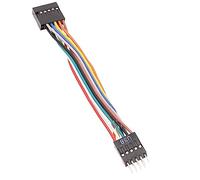 Zgehnao Cable adaptador USB de 11 pines para placa base a chasis ordinario, cable adaptador de 11 pines a 9 pines