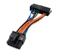 Zgehnao Cable de alimentación principal de 24 pines a 10 pines (3.94 pulgadas 18 AWG) para placa base de ordenador portátil