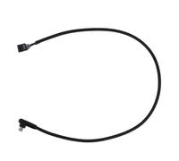 Zgehnao Cable de datos USB blindado de 9 pines a tipo C, rendimiento y protección óptimos, cable de datos USB de 9 pines tipo C, línea de malla de 60 cm