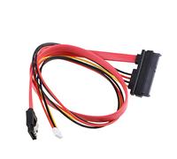 Zgehnao Cable de extensión de 22 pines macho a hembra de 7 + 15 pines (22 pines), cable adaptador de 22 pines