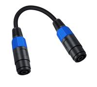 Zgehnao Cable Femaleto hembra Speakon Cable profesional Cable DJ Cable con bloqueo giratorio