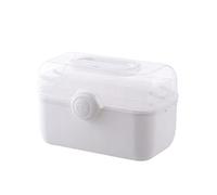 Zgehnao - Caja de almacenamiento con tapa y asa para adultos y mujeres