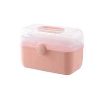 Zgehnao Caja de almacenamiento con tapa y contenedor con asa para adultos, machos y hembras