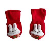 Zgehnao - Calcetines para bebé, calcetines cálidos de invierno para bebé, calcetines de Año Nuevo, calcetines elegantes para niños pequeños, calcetines de bebé a la moda, calcetines de bebé para