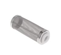 Zgehnao Cesta de entrada de acero inoxidable para acuario, malla metálica, protector de camarones para peces de prefiltro para reemplazo de filtro