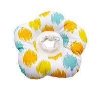 Zgehnao Collar isabelino con forma de flor para el cuello, almohada para el cuello de la flor de lamer mordeduras para perros