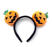 Zgehnao Diadema divertida de calabaza para Halloween, decoración de fiesta de Halloween, diadema de calabaza para truco o trato