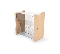 Zgehnao Dispensador de alimentos para periquitos, sin ensuciar, comedero para loros, jaulas de cacatúas, suministros de alimentación para loros pequeños