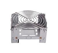 Zgehnao Estufa plegable galvanizada para camping, estufa de bolsillo con soporte para mochileros al aire libre