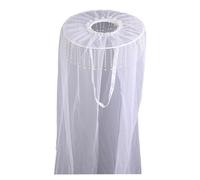 Zgehnao - Gorro de gasa de estilo antiguo chino, sombrero cultural vintage, sombrero protector solar elegante, para cosplay y fiestas temáticas