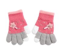 Zgehnao Guantes de punto, guantes de dedo completo para niños pequeños, guantes de punto, guantes de invierno, otoño, guantes de ciclismo para niños