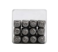 Zgehnao Juego de 12 cinceles para detalles de joyas, herramienta de estampado de metal, cinceles de joyería, herramienta de tallado para anillos