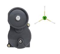 Zgehnao Juego de cepillos laterales de motor y cepillo lateral de repuesto adecuado para I7+E5, fácil de reemplazar