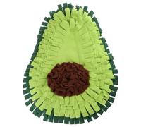 Zgehnao Juguete de peluche para perros, dispensador de golosinas de aguacate, masticable interactivo, alivia el estrés y mejora la salud