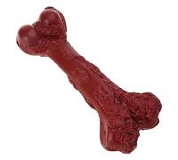 Zgehnao Juguete para perros con forma de hueso, juguete para masticar, cepillo de dientes de hueso realista, dientes limpios para perros de raza