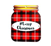 Zgehnao Lata colgante para niños y adultos, accesorios de fiesta para niños, suministros creativos, para colgar en Navidad