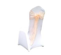 Zgehnao - Lazos de cinta para silla, coloridos y elegantes fajas para boda, fiesta, cumpleaños, hotel, decoración de bancos, 10 unidades